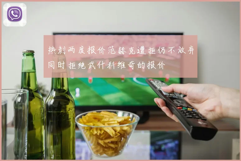 热刺两度报价范赫克遭拒仍不放弃同时拒绝武什科维奇的报价