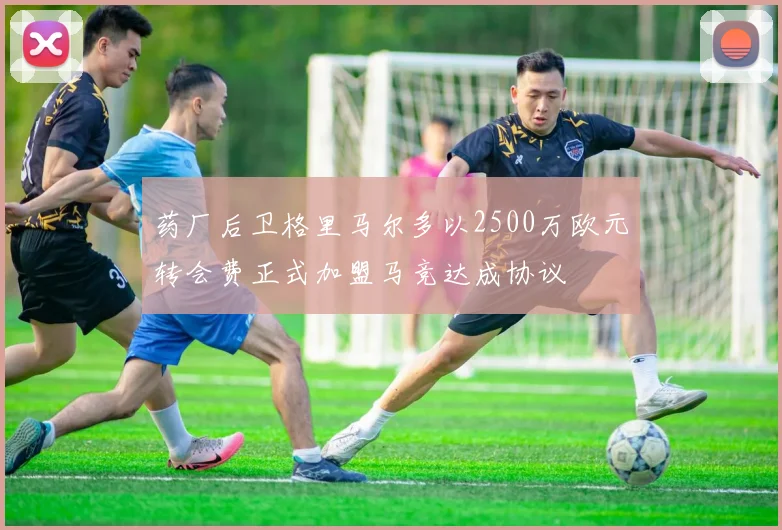 药厂后卫格里马尔多以2500万欧元转会费正式加盟马竞达成协议